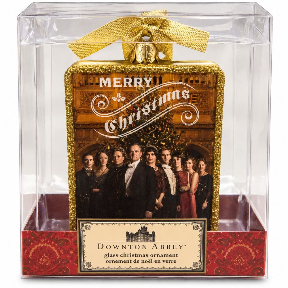 Kurt Adler Downton Abbey Cast Glass Christmas Ornament ZPBPDA4131 NEW